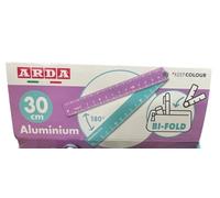 Righello Pieghevole in Alluminio Anodizzato, 30 cm, Bi-Fold, #KEEPCOLOUR