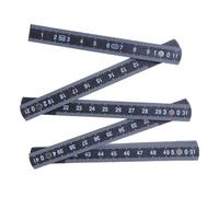 Righello pieghevole in plastica da 1 metro con scala stampata facile da leggere per gli aggiornamenti per l'ambiente di costruzione ed educazione