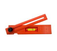 Righello pieghevole per misurare la profondità degli angoli di marcatura strumento di carpenteria leggero per progetti di lavorazione del legno Righello di misurazione della profondità Righello