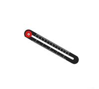 Righello pieghevole regolabile perfettamente adatto per misurazioni accurate su diversi materiali (1 righello piegato)