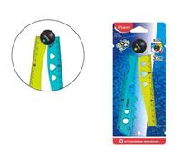Righello Plastico Pieghevole Croc Croc Maped 15 cm + 30 cm