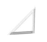 Righello portatile a triangoli in acciaio inox da 150 mm con scala chiara per ingegneria architettura aula studenti utilizzano strumento di misurazione