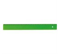 Righello Precision 30 Cm In Plastica Pvc Personalizzabile Righello Scolastico E Ufficio Gadget Promozionale Con Logo Aziendale Per Scuola (Verde)