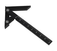 Righello professionale per la lavorazione del legno, per tracciare linee centrali e perforare, con materiale per un uso duraturo in attività in officina