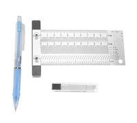 Righello quadrato a T in acciaio inossidabile ad alta precisione 100 mm 4 pollici Scriber per marcatura per la lavorazione del legno per tavolo per trapano a colonna