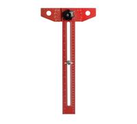 Righello quadrato a T per la lavorazione del legno Scriber marcatura linea righello tipo T righello per la lavorazione del legno 40,6 cm strumenti di misurazione layout