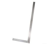 Righello quadrato angolare a forma di L di lunga durata per lavori di costruzione e falegnameria, materiale in lega di alluminio per prestazioni affidabili e resistenti alla ruggine (300 mm)