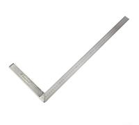 Righello quadrato angolare a forma di L per costruttori in lega di alluminio, 250 mm/600 mm (600 mm)