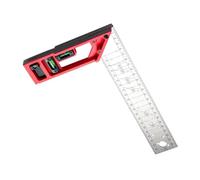 Righello quadrato da carpentiere | Strumento di layout di misurazione ad angolo retto di precisione a 90 gradi | Per armadi, armadi, guardaroba, sedie, tavoli, progetti di falegnameria e falegnameria