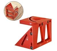 Righello quadrato leggero in lega di alluminio 3D perfetto per uso interno ed es