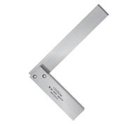 Righello quadrato professionale a forma di L in acciaio al carbonio, resistente trattato termicamente per layout di precisione, misurazioni accurate nella lavorazione del legno, lavorazione dei