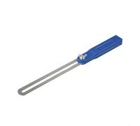 Righello scorrevole mobile per goniometro a 360 gradi, righello di misurazione in metallo da 20/25/30 cm, per scuola, falegnameria e uso interno (30 cm)