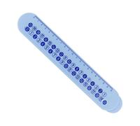 Righello Scorrevole - Strumento Educativo Addizione & Sottrazione In ABS | Linea Numerica 0-10 - Didattico Per Bambini Di Prima Elementare, Giochi Di Matematica E Introduzione All’Ari