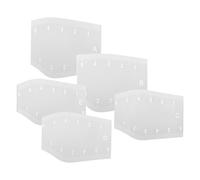 Righello Sopracciglia,Guida Modellante Trasparente - 5 Pezzi Righello Posizionamento Sopracciglia Kit | Per Uso Quotidiano Casa Viaggio Matrimonio Feste Compleanno Salone Sposi