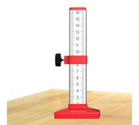 Righello Speciale Per Piastrelle: Lega Di Alluminio, Righello Di Uguale Altezza, A Doppio Lato | Strumento Architetto Resistente A Caduta Misurazione Del Pavimento Di Precisione, Guida Alla