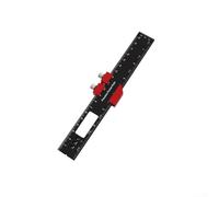 Righello tascabile per la lavorazione del legno, in lega di alluminio, con fermo scorrevole, progettato per una misurazione accurata degli angoli e un layout con calibro mobile regolabile (200 mm)