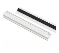 Righello Tecnico in Lega 20cm Incisione Precisa(A) | Scala incisa precisa, misura accurata, per ideale per ingegneria, design tecnico, disegno architettonico