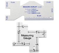 Righello Template In Metallo Per Cucire Precisione