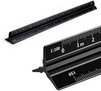 Righello Triangolare, 30Cm Scalimetro Triangolare, Righelli Scala per Architetti