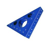 Righello triangolare calibro angolare preciso per lavorazione legno con material