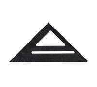 Righello triangolare da 7 pollici Righello quadrato da 90 gradi Strumento di misurazione for la lavorazione del legno Goniometro angolare for falegnameria(Type B)