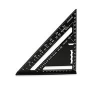 righello triangolare di precisione, Goniometro angolare da 7 pollici, triangolo quadrato, righello 90 gradi, strumento tutto in uno for la lavorazione del legno