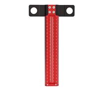 righello triangolare di precisione, Righello quadrato a T in lega di alluminio, multicolore, scala precisa, tracciatore portatile for la lavorazione del legno