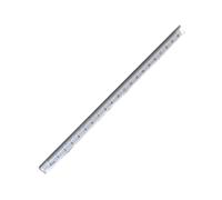 Righello Triangolare in Alluminio 1PC 15/20CM Triangolo acrilico Righello Scala trasparente Studenti Strumento di misurazione della cancelleria creativa Materiale scolastico(20CM-Transparent)