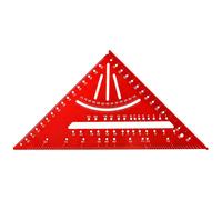 Righello Triangolare In Alluminio Speciale Per Falegnameria Angolo Retto