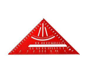 Righello Triangolare In Alluminio Speciale Per Falegnameria Angolo Retto