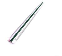 Righello triangolare per scala metrica 30 cm, supporta rapporti comuni di scala utilizzati in ingegneria architettonica e campi di costruzione