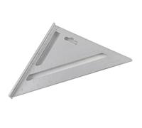 Righello triangolare per travi in lega di alluminio strumento di misurazione dell'angolo per la lavorazione del legno ad alta precisione quadrato da carpentiere a 45 gradi per