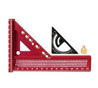 Righello Triangolare Professionale Le Superfici Anodizzate Migliorano La Durata Righello Misurazione Multiangolo Per Tecnico Strumento Misurazione Lungo In Alluminio