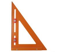 Righello triangolare regolabile con cursore di posizionamento 2 in 1, strumento quadrato per la lavorazione del legno per misurazioni accurate e guida alla foratura in falegnameria (300 x 420)