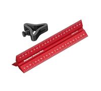 Righello triangolare WOODPECKERS 6"/150mm small red