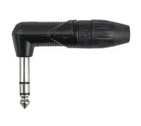 Right-angle Jack X-type Stereo 6.3mm Black DAP JMX203BB