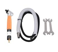 Right Angle Pneumatic Die Grinder | 90° Pencil Style for One - Hand Control | High Speed Engraving Tool for Metal/Wood/Stone | Alloy Steel Body, 3mm Collet, Model OW 095W