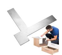 Right Angle Ruler, 90° Wall Scraper, Precision Measuring Tool, Edge Leveling Device, Sturdy Construction Build, Ideal for Wall Ispection, Masonry Algnment, Painting Projects