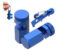 Right-Angle Ruler Clamp, Tall Stair Gauges for Framing Square - Hexagonal Stable Lock with Holder & Hook for Framing Square Support(Blue)