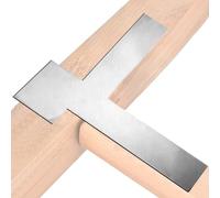 Right Angle Ruler Tool, Edge Scraper Leveler, Precision Wall Measuring Guide, 23 x 21,5 x 0,2 cm per pittura, riparazione di , carpentry, rullo di Tiling Provides Reliable Performance