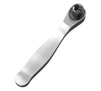 Right Angle Screwdriver - 1/4 Inch Ratchet Offset Drive Handle, Reversible 72 Tooth Mechanism, Compact Repair Tool With Tight Space Access | Household Wrench Gadget for Furniture Appliance Automotive