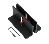 Right Angle Spline Jig - Legworking Right Angolo Tenon Morsetto | Spline Jig For Table Saw, Alluminio Window Jig, Angolo Jig, Precision For Woodworking Home
