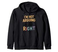 Right Argument - Maglietta divertente con citazione logica, umorismo, sarcasmo Felpa con Cappuccio