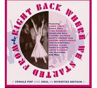 Right Back Where We Started From - Femalale Pop & Soul In 70 S Britain