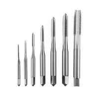 Right Hand Screw Machine Thread Tap Drill Bits Straight Flute Size M1 M1.5 M2 M2.5 M3 M3.5 M4 M5 10Pcs(Color:M4x0.75)