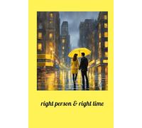 Right Person & Right Time: Lined Notebook for Thoughts, Journaling, and Daily Inspiration | 110 Pages | 6x9 Inches