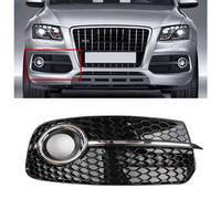 Right SQ5 Style Fog Light Grill Grille For AUDI Q5 13-17 Don't Fit SQ5 &SLINE A7