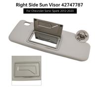 Right Sun Visor Passenger 42747787 Gray Per Chevy Sonic Spark 2012-2020 H7 H7