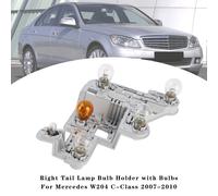 Right Tail Lamp Bulb Holder with Bulbs Per Mercedes W204 C-Class 2007-2010 T9