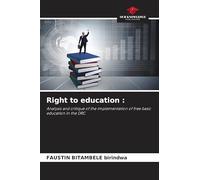Right to education :: Analysis and critique of the implementation of free basic education in the DRC